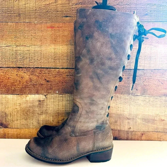 Wolky Taupe Pardo Leather Boot - Picture 3 of 10